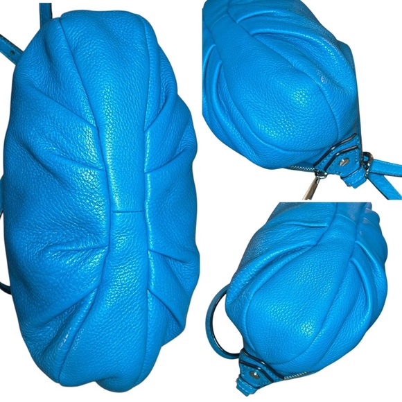 Marc Jacobs Natasha Hobo Vibrant Blue Crossbody Bag - Picture 4 of 11